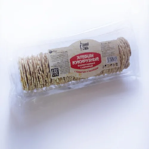 Хлебцы Кукурузные с паприкой без глютена "Тонкий стиль"