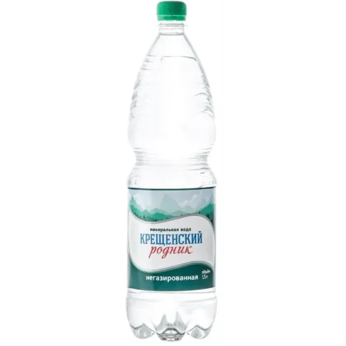 Non-carbonated mineral water Epiphany spring 1.5 l