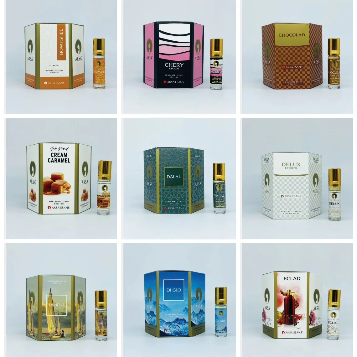 Turkish oil perfume perfumes Wholesale ALURE SPORT Aksa 6 ml