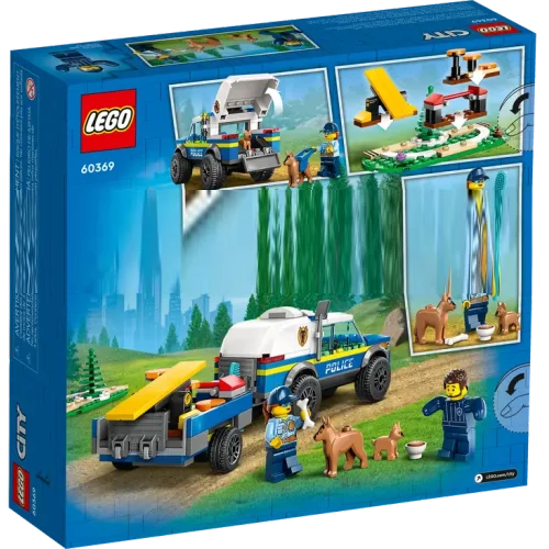 Конструктор LEGO City Дрессировка собак мобильной полиции 60369