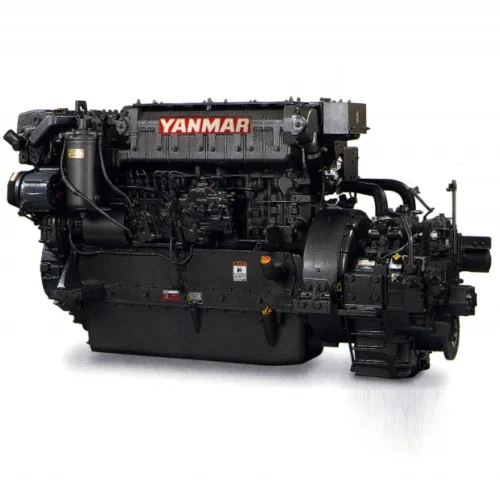 Yanmar 6HYM-МОКРЫЙ судовой дизельный двигатель мощностью 600 л.с. Встроенный двигатель