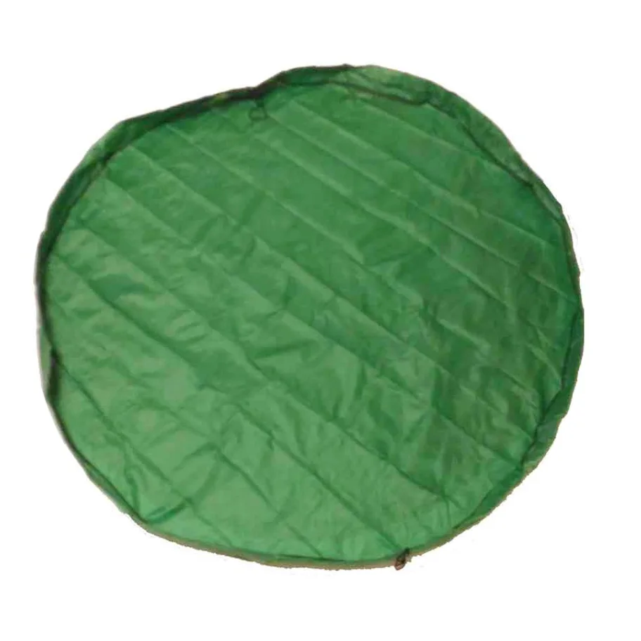 Коврик для "Лего" диаметр 90 см, цвет зеленый