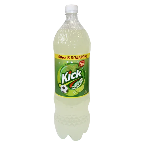 Roasted water KICK Mojito 1.35l, contains juice
