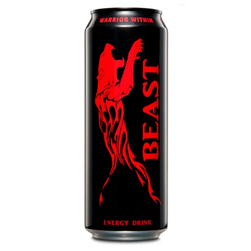 Energy drink BEAST Samurai 0.45l
