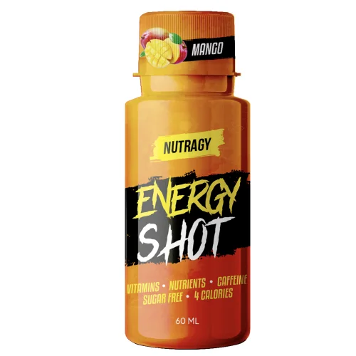 Nutragy Energy Shot Mango Energy Drink - 4 hours of energy