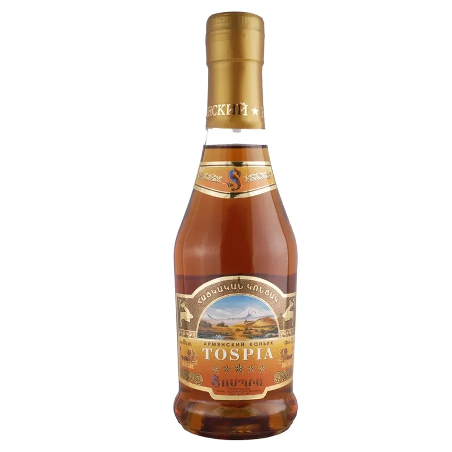 Armenian brandy "Tospia" age 5 years