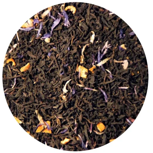Грузинский классический чёрный чай с бергамотом и апельсиновой цедрой
