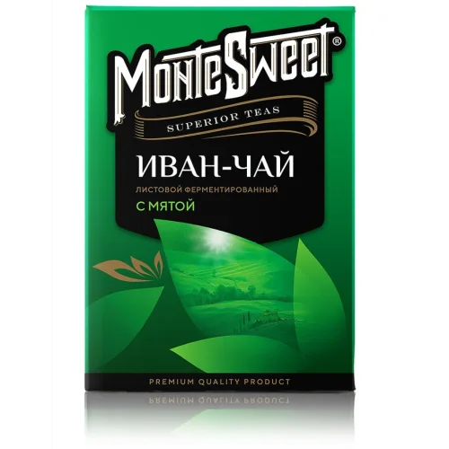 Ivan tea leaf fermented with mint