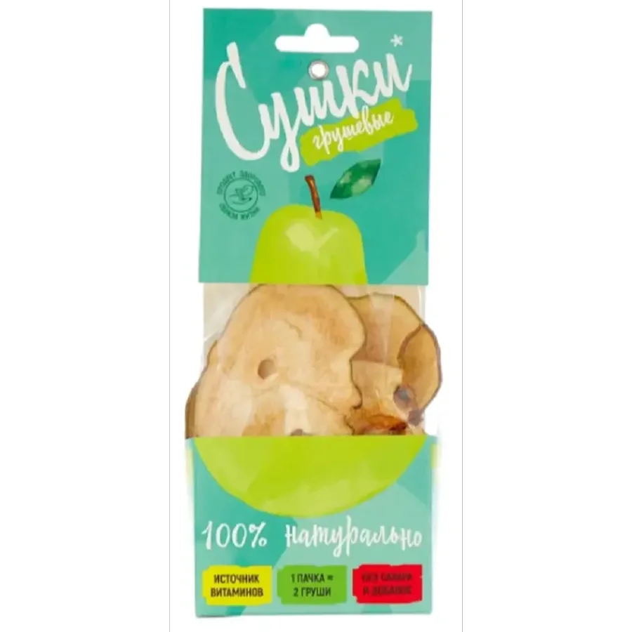 Детские фруктовые чипсы «Груша»