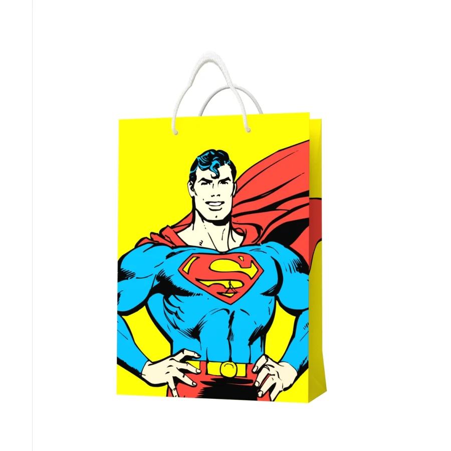 Superman. Пакет подарочный малый-2, 180*223*100 мм