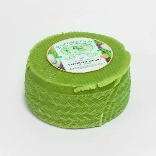 Vereshchaginsky green semi-hard cheese from cow's milk / VERESHCHAGIN
