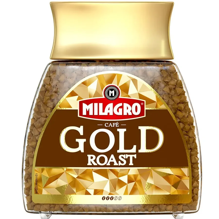 Кофе растворимый MILAGRO Gold Roast, 95г, с/б