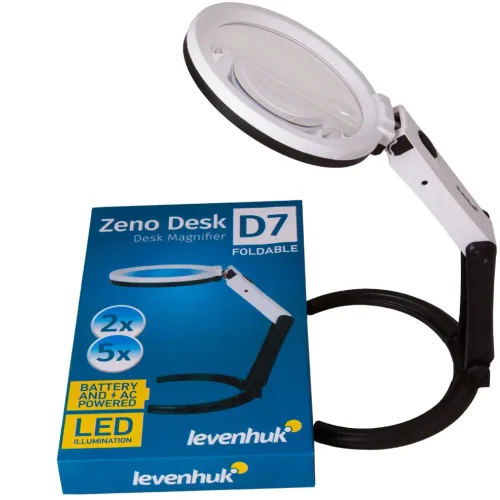 Magnifier Desktop Levenhuk Zeno Desk D7