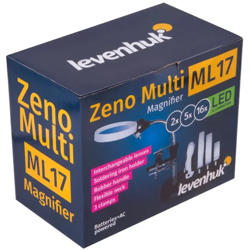 Мультилупа Levenhuk Zeno Multi ML17, черная
