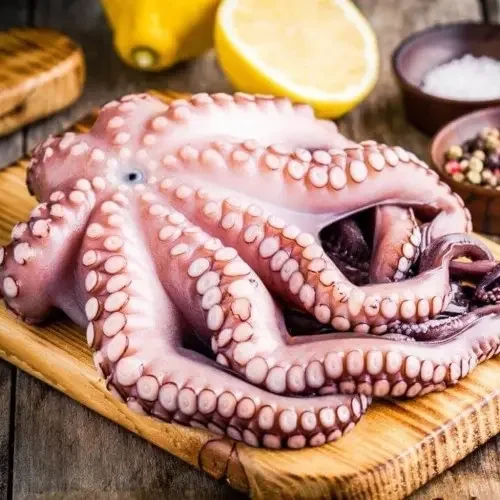 Octopus tentacle boar ice cream