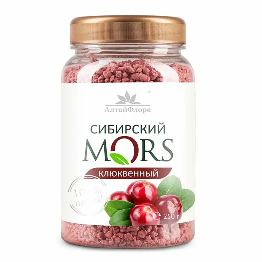 "Сибирский MORS" клюквенный/ АлтайФлора
