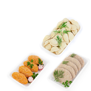 Semi-finished products Vegetable, meat, fish, seafood