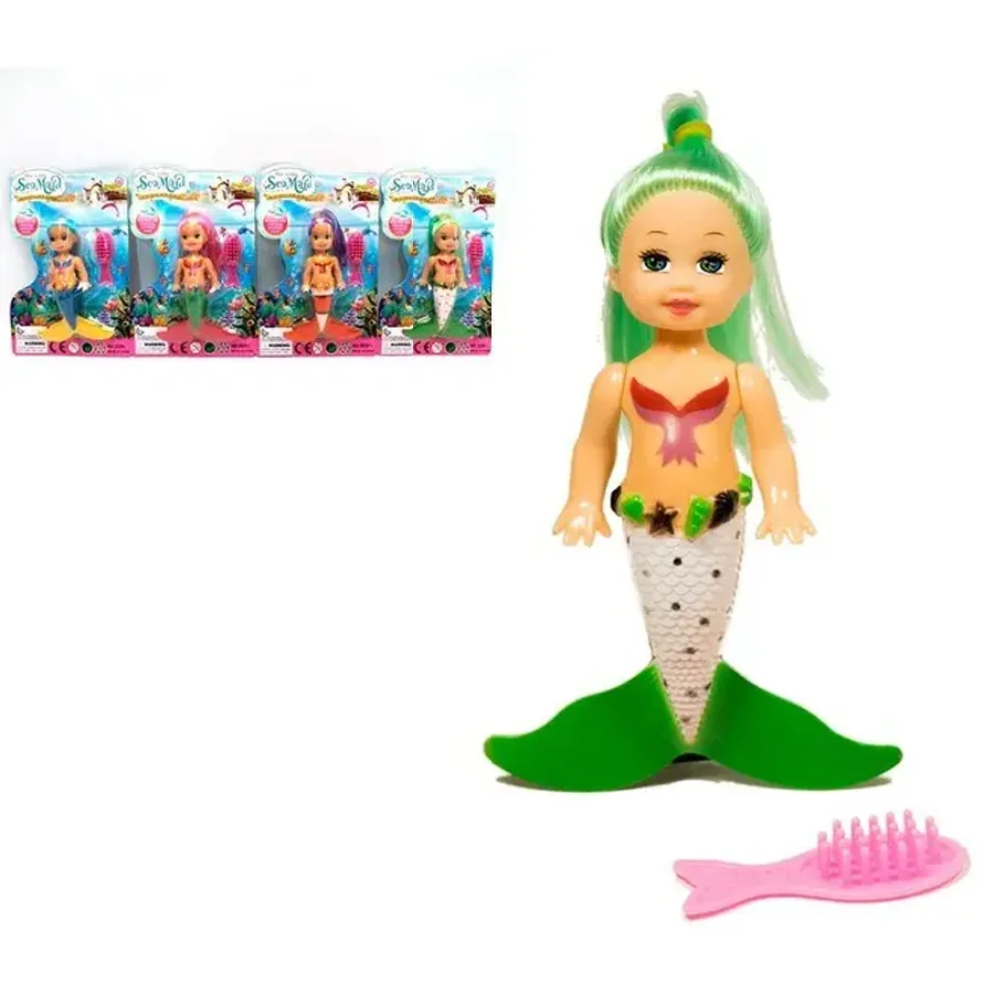 Mermaid with Small Accessories