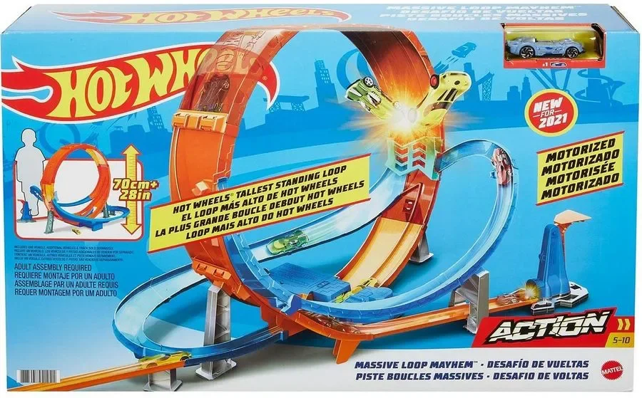 Hot Wheels Dragon Drive Fire Fight Ages 5+ New Toy Car Race Track