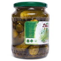 Cucumbers Marinated Cornishons «Dennica« 0.72