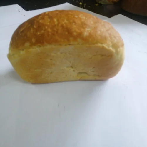 White shape bread