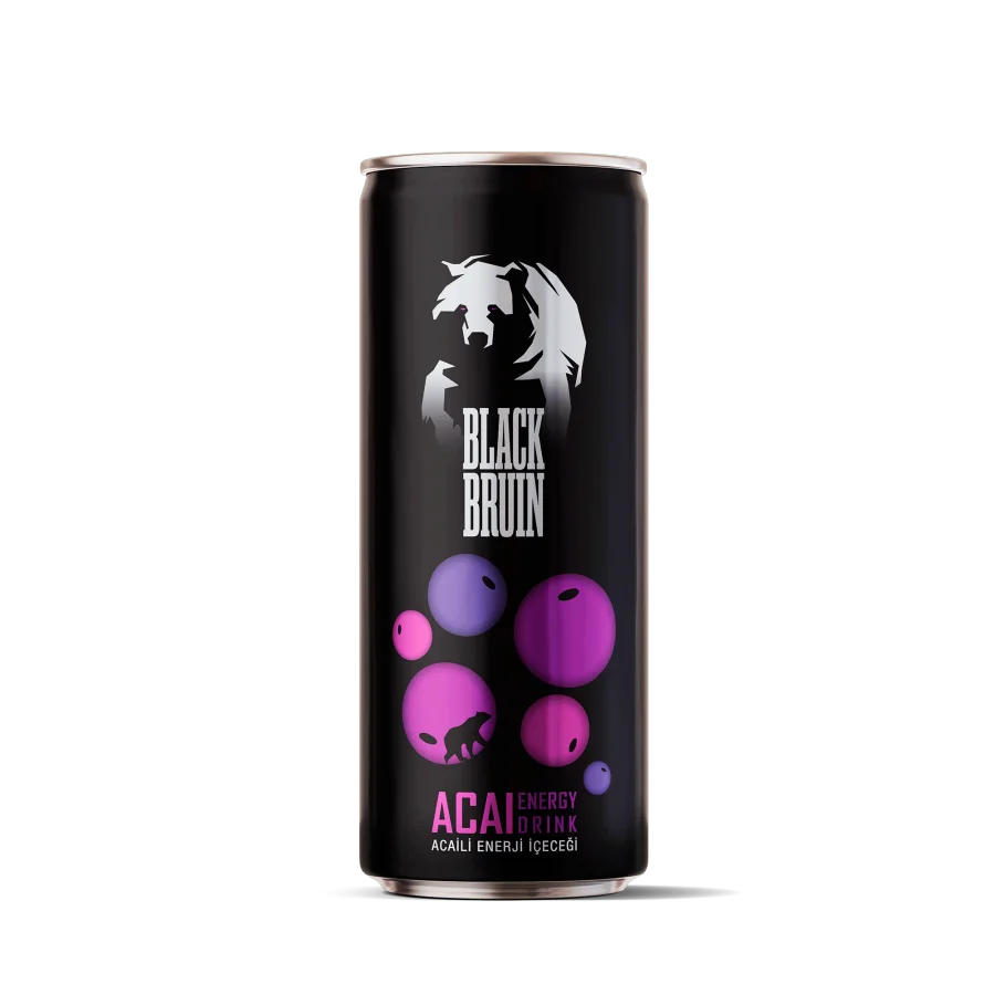 BLACK BRUIN Energy Drink 250 ML (Achai)