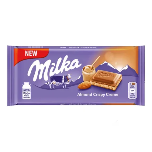 Chocolate Milka Almond CRISPY CREME