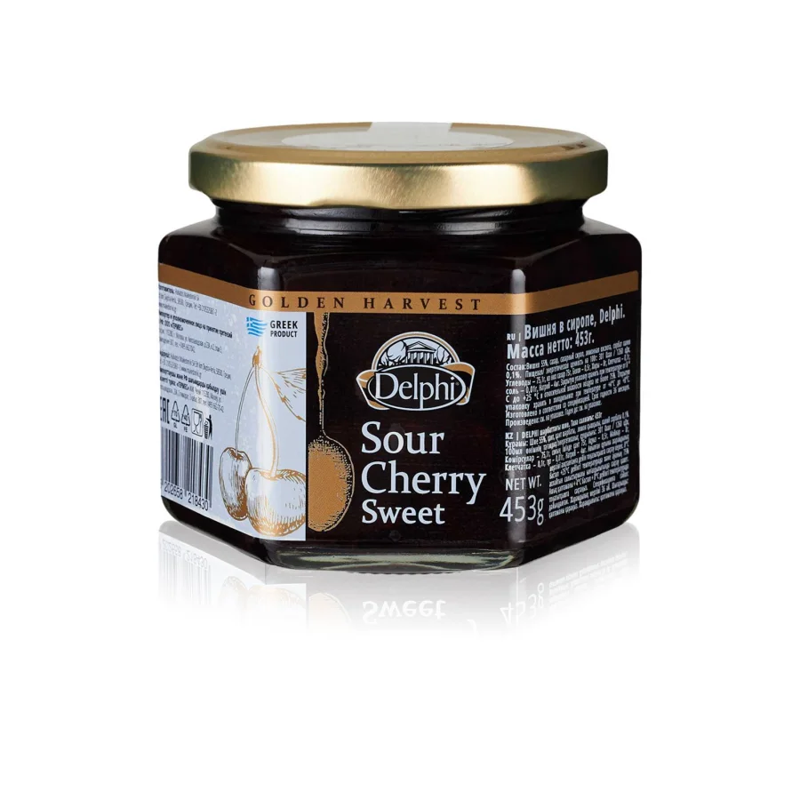 Cherry in Delphi syrup, 453g