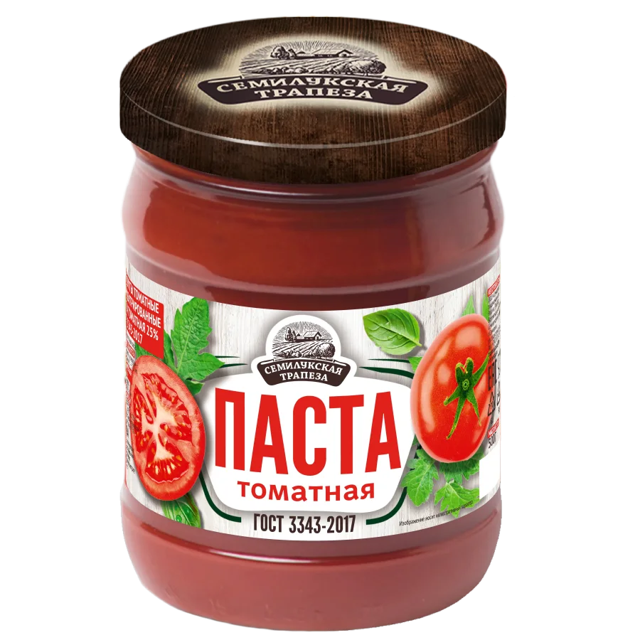 Tomato paste «Semilukskaya Trapez«