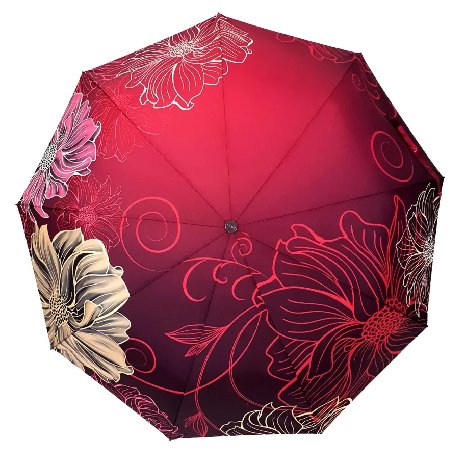 Umbrella Female Diniya Art.2729 Automatic 23 "(58cm) X9K Eponge