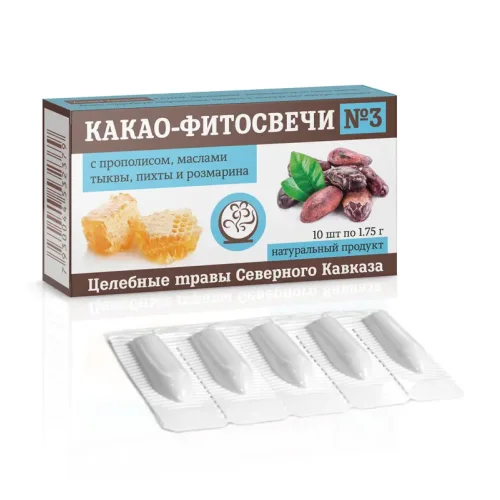 Cocoa phytosveti number 3 «with adenoma and prostatitis»