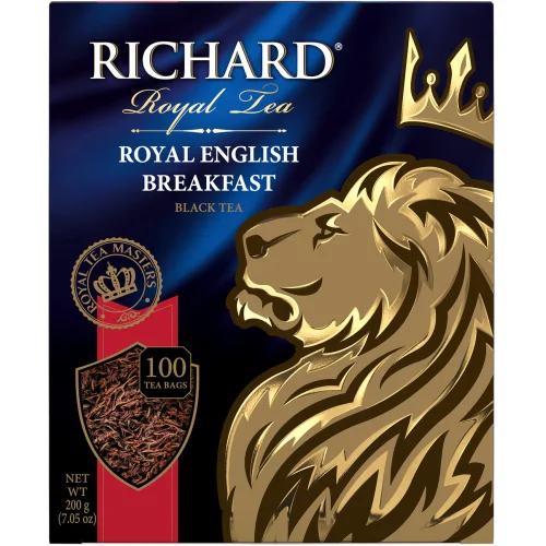 Чай Richard "Royal English Вreakfast" черный 100 пакетиков