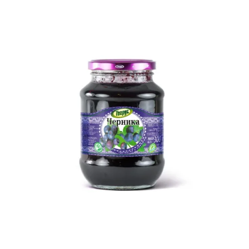 Togrus blueberries mashed with sugar, 300 g