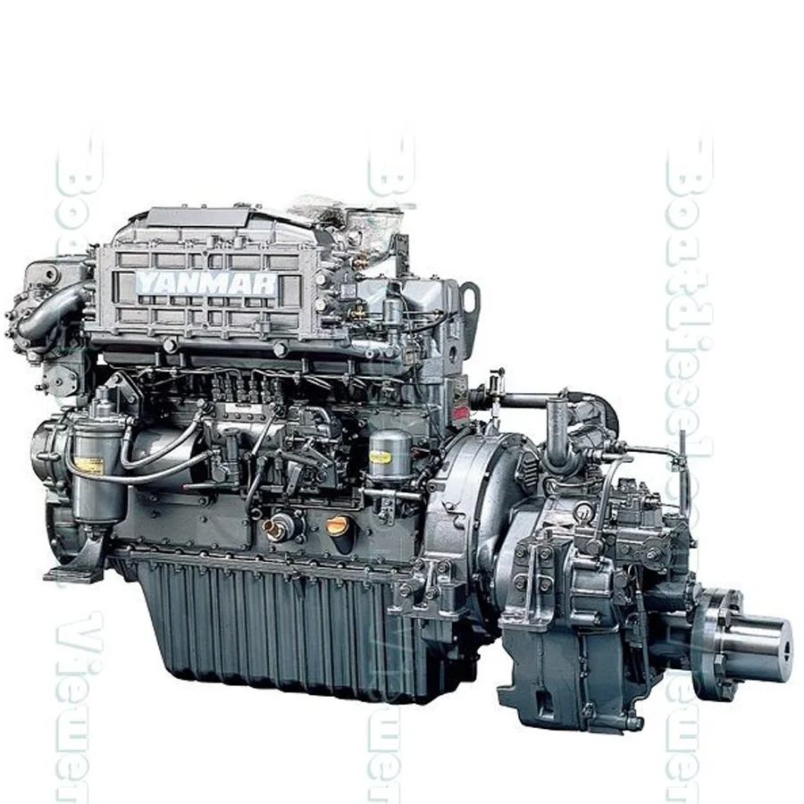 Судовой дизельный двигатель Yanmar 6CHE3 мощностью 115 л.с. Бортовой двигатель