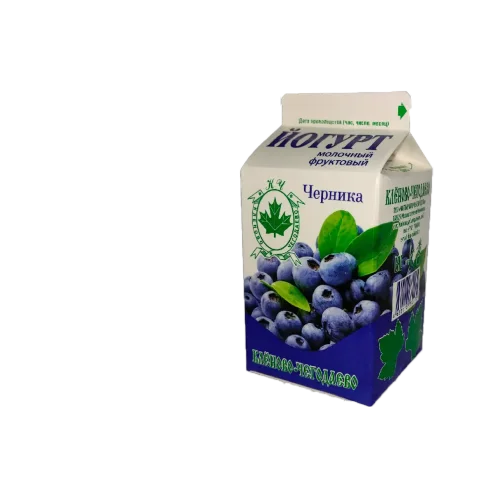 йогурт фруктовый черничный  Клёновский