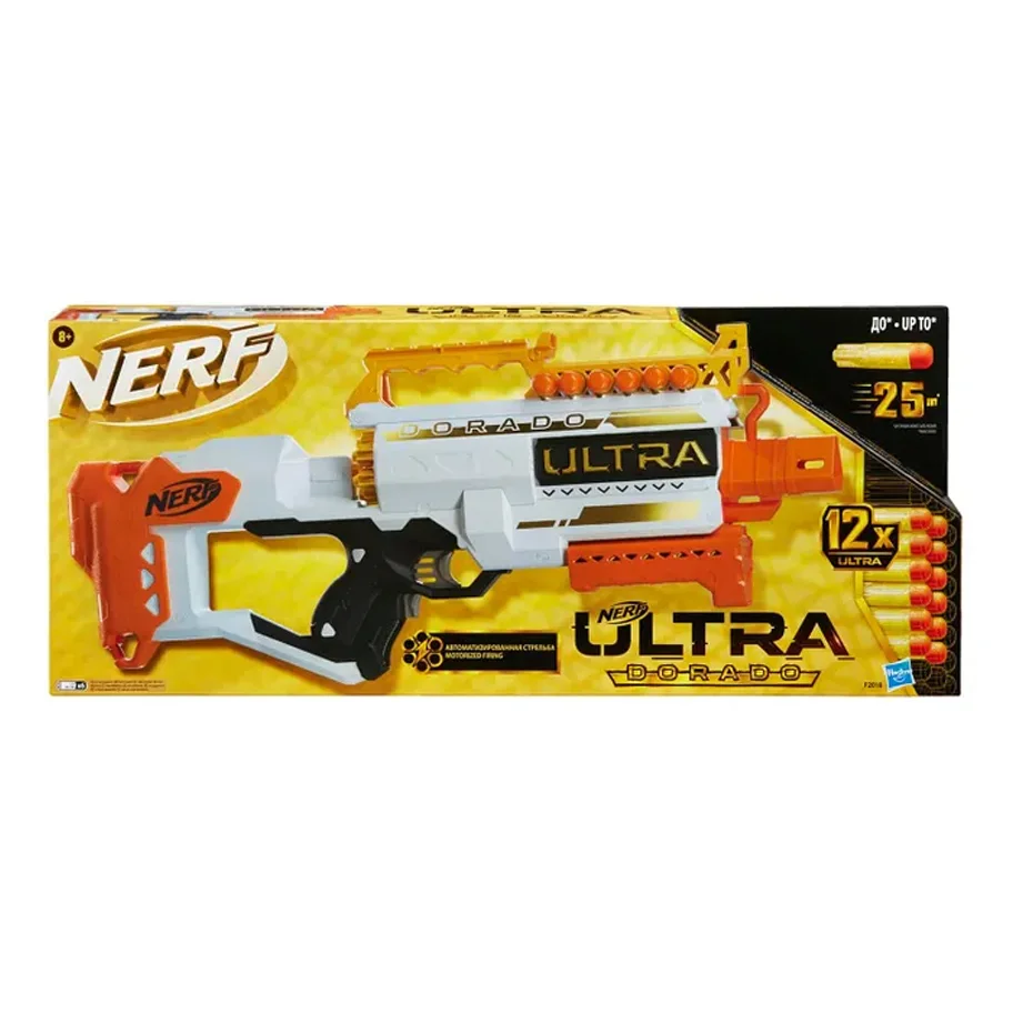 Ultra Dorado Blaster with NERF F2017U50 cartridges
