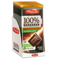 Bitter Chocolate Without Added Sugar 100% Cocoa Charged