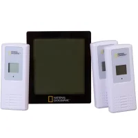 Weather Station Bresser National Geographic with Three Sensors, Black