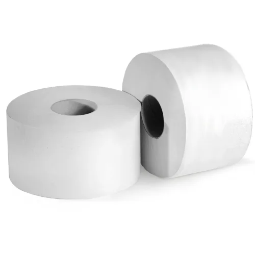Toilet paper "Soft Professional" 200m, 12pcs/pack, waste paper, 1 layer, white