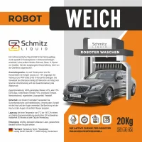 Автошампунь SCHMITZ Liquid ROBOT Weich (Мягкий) 20кг/30шт