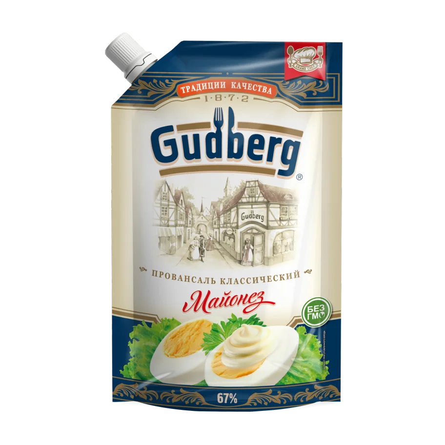 Provencal mayonnaise "Gudberg" 67%