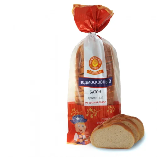 Loaf of Moscow region slicing