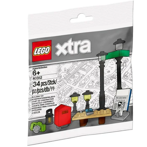 Конструктор LEGO Xtra Дополнительные элементы Уличные фонари 40312