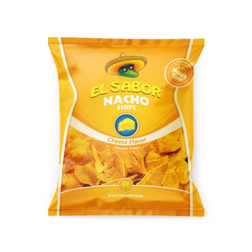 ЧИПСЫ КУКУРУЗНЫЕ «НАЧОС» С СЫРОМ  100 г EL SABOR