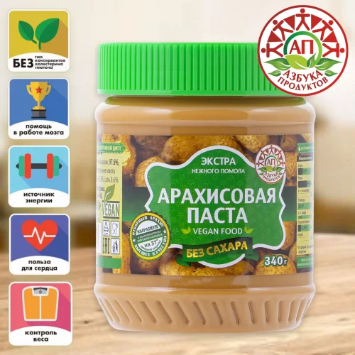 Arach.pasta ABC of Extra Products without sugar 340g