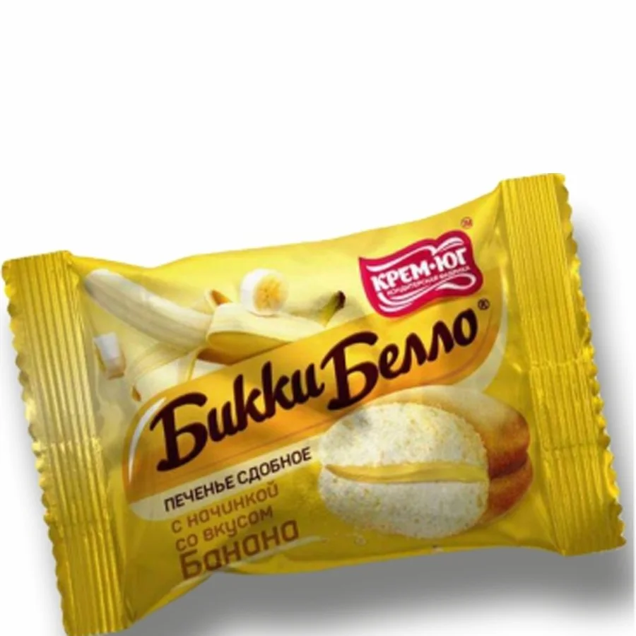 "Бикки Белло" с начинкой со вкусом "Банан"