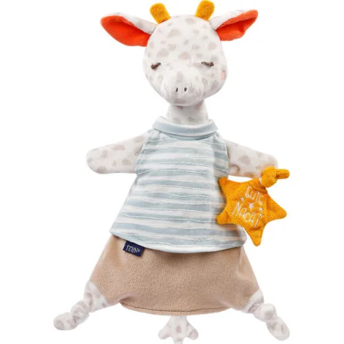 Toy Glove Giraffe Good Night Comforter Fehn 053098