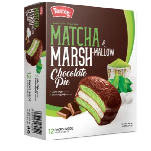 Tastee Chocopai cookies with Matcha tea 300g
