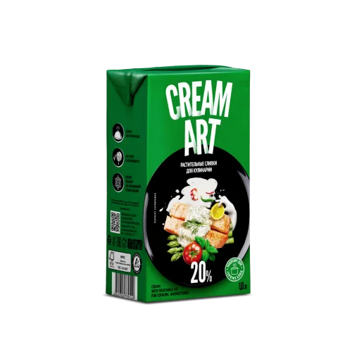 Vegetable cream Creamart 20% For cooking and baking