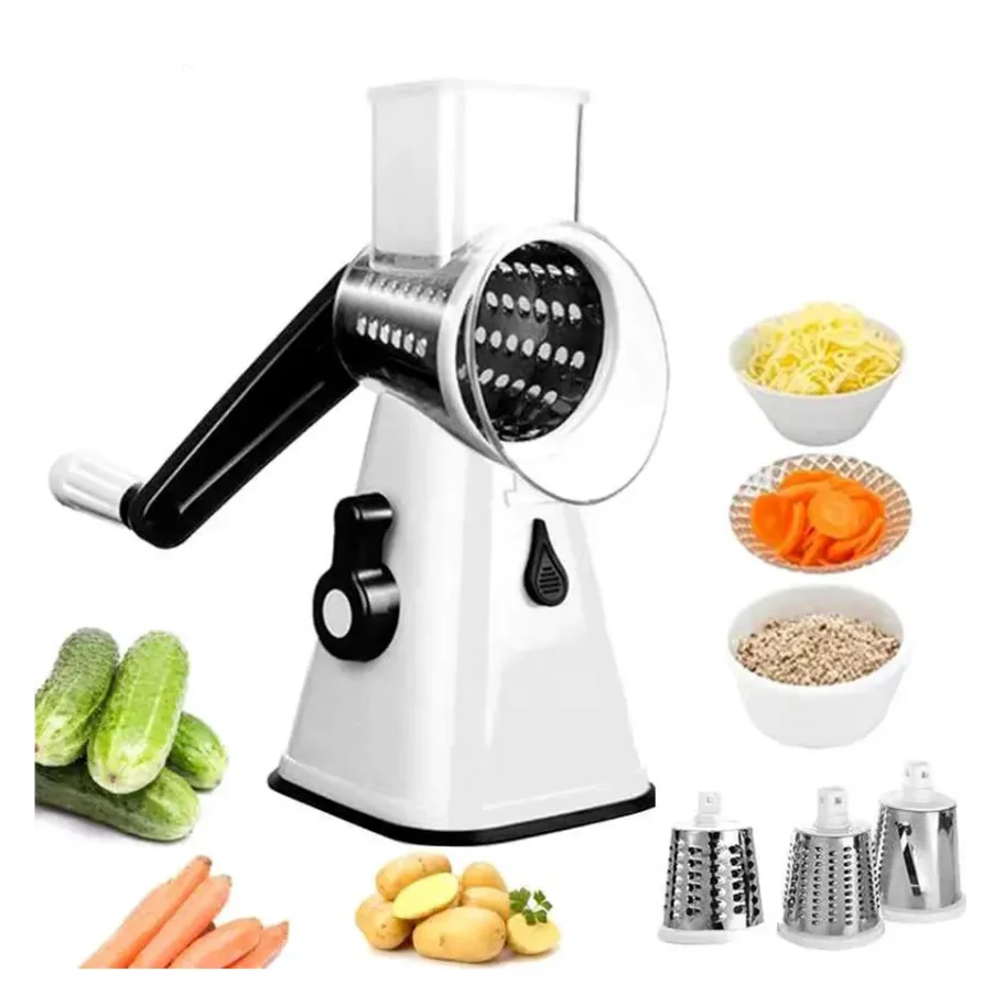 Vegetable cutter hand with three nozzles